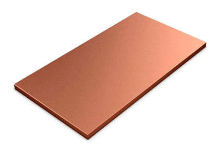 High purity copper plate 5N-7N